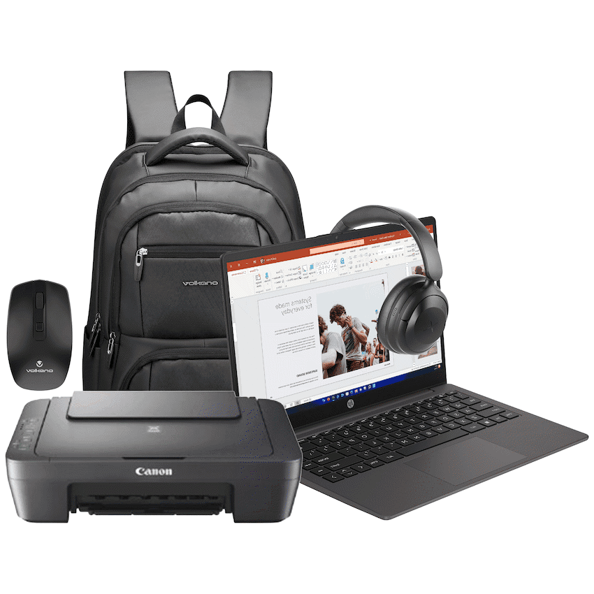 HP CU3K6ES#ACQ - 245 G10 14-inch 8GB/256GB Win11 Printer+Bag+Mouse+Headphone