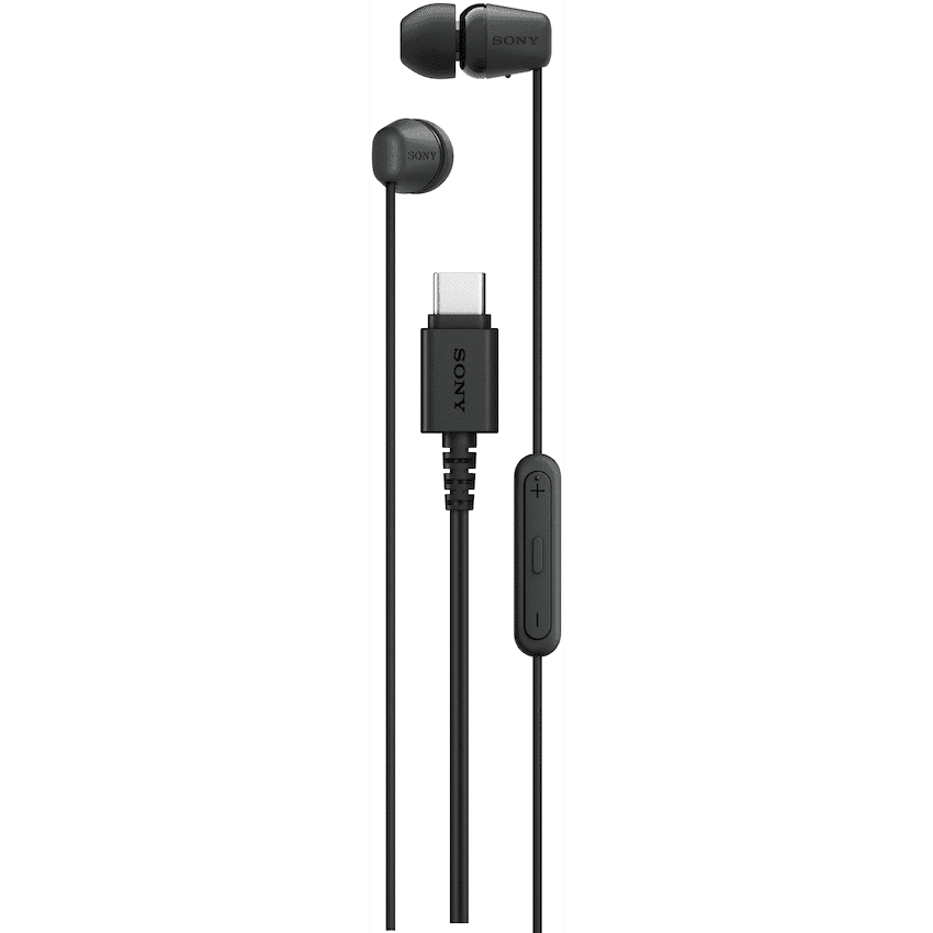 Sony EX15C USB-C Wired In-Ear Earphones - Black