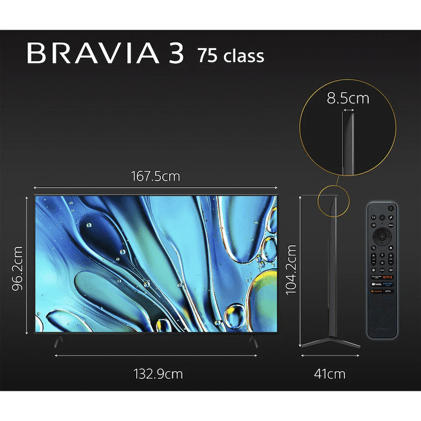 BRAVIA 3 75" class LCD TV 5
