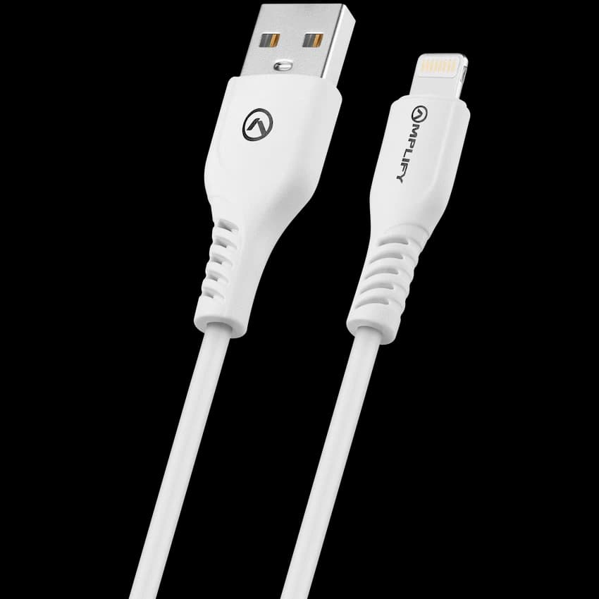 Amplify CoreCharge Series 1.2m Lightning Cable - White 1