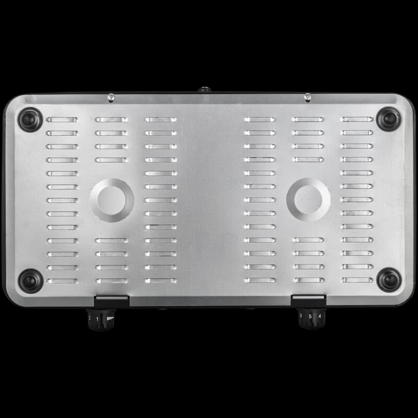 Elektra Double Spiral Hot Plate - Black 6