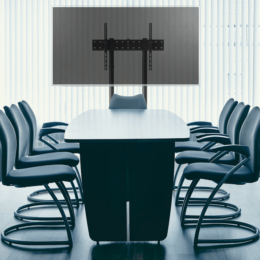 Ellies Solid series Fixed Trolley TV Bracket 37" - 70" TVs 12