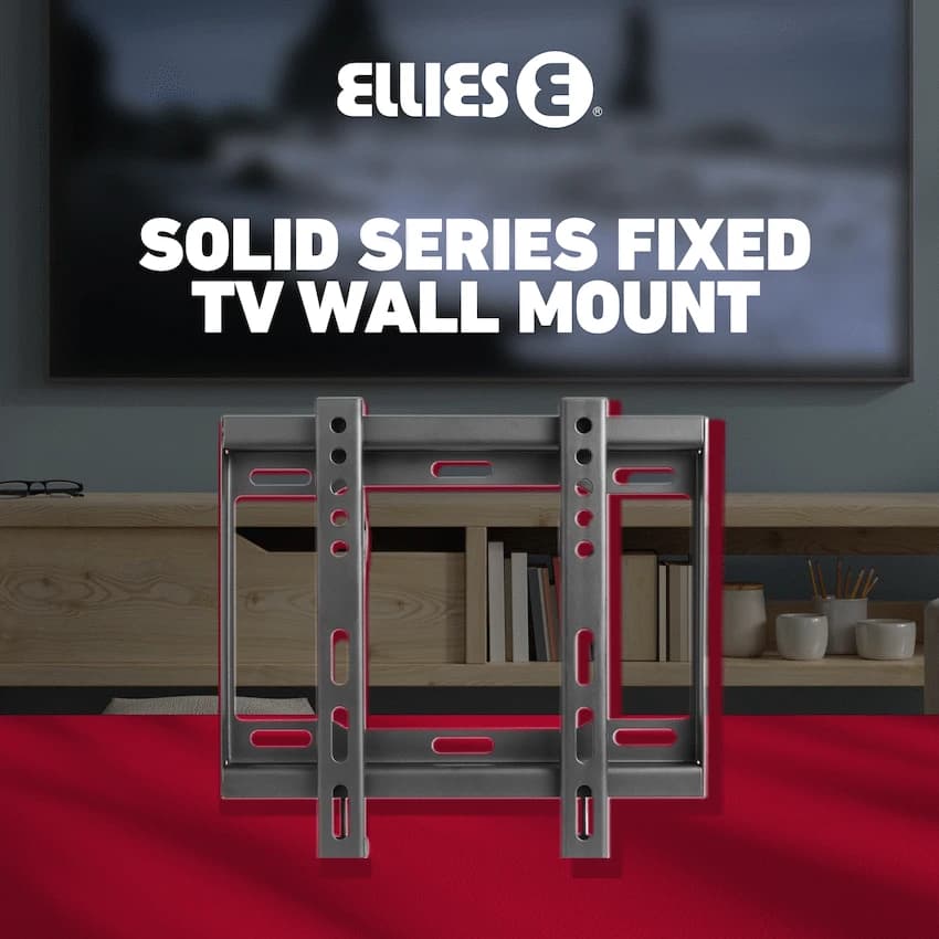 Ellies Solid series Fixed Tv Wall Mount For 23" - 42" TVs 13
