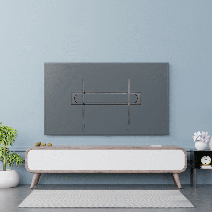 Ellies Solid series Fixed Heavy Duty Tv Wall Mount For 60" - 120" TVs 12