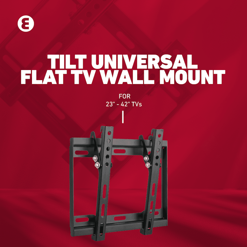 Ellies Solid series Tilt TV Wall Mount For 23" - 42" TVs 20