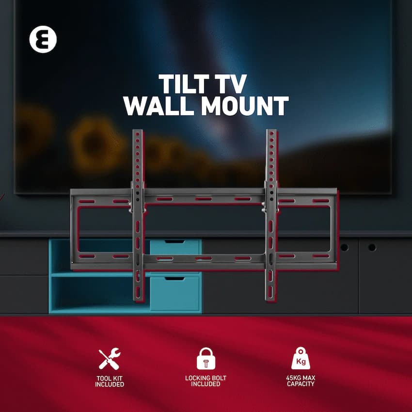 Ellies Solid series Tilt Tv Wall Mount For 37" - 70" TVs 18