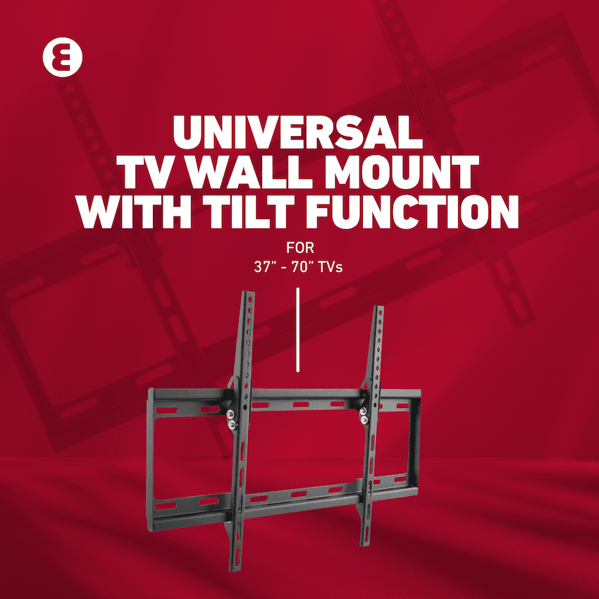 Ellies Solid series Tilt Tv Wall Mount For 37" - 70" TVs 19