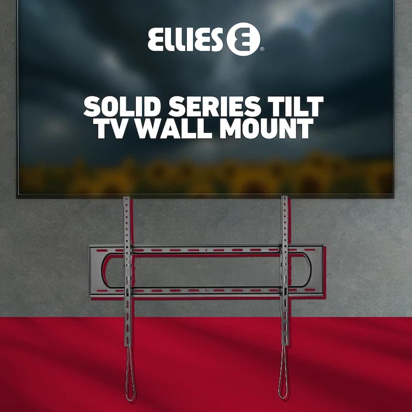 Ellies Solid Series Heavy Duty  Tilt TV Wall Mount  60" - 120" TVs 17