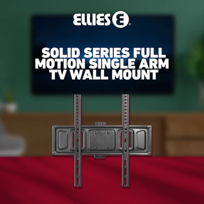 Ellies Solid series Full Motion Single Arm Mount 32"-65"TVs 26