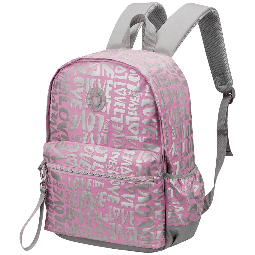 Quest Love-letter Backpack Pink 1