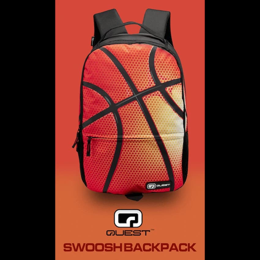 Quest Swoosh Backpack Black 5