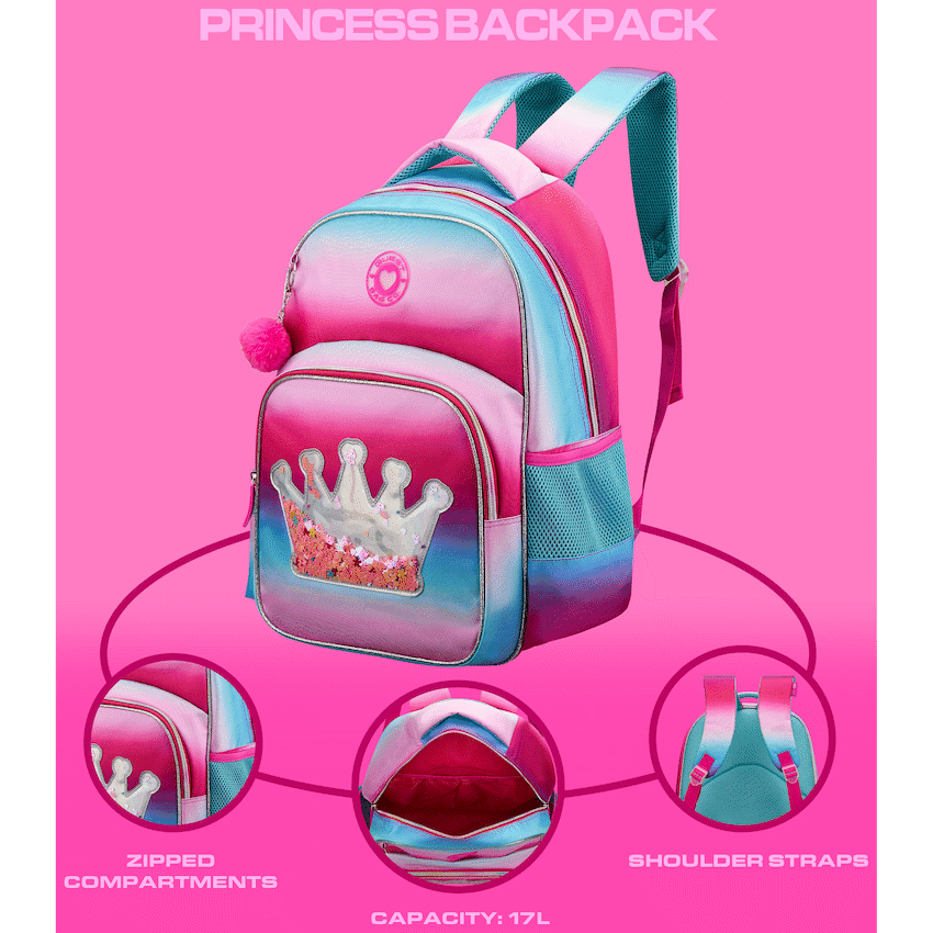 Quest princess Backpack Pink 5