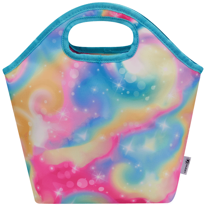 Quest Rainbow Swirl Lunch Bag Lilac