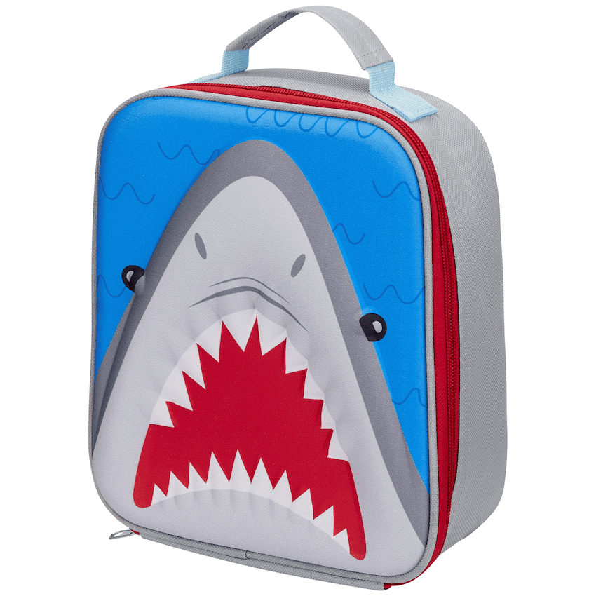 Quest Shark 3D EVA Lunch Bag - Grey 2