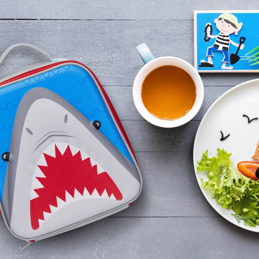 Quest Shark 3D EVA Lunch Bag - Grey 5