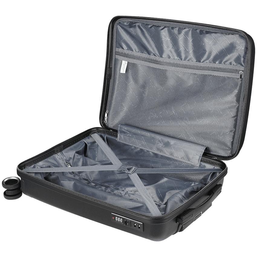 Travelwize Tourer PP 55cm 4-wheel Spinner Luggage Black 4