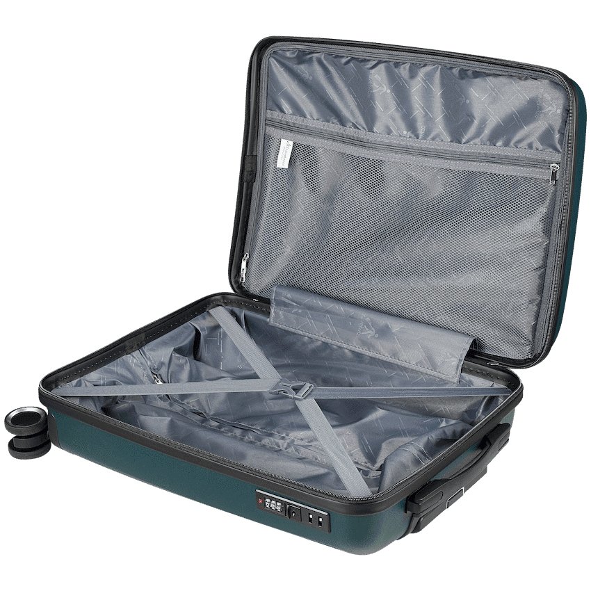 Travelwize Tourer PP 55cm 4-wheel Spinner Luggage Petrol 5