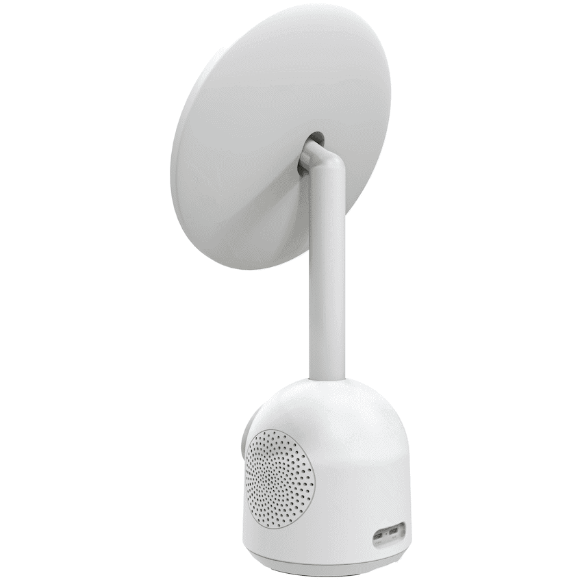 ZEN Unify Series Wireless Phone Charger with Bluetooth Speaker - White 3