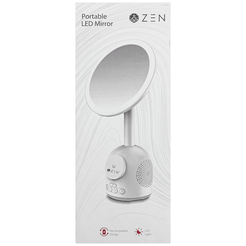 ZEN Unify Series Wireless Phone Charger with Bluetooth Speaker - White 5