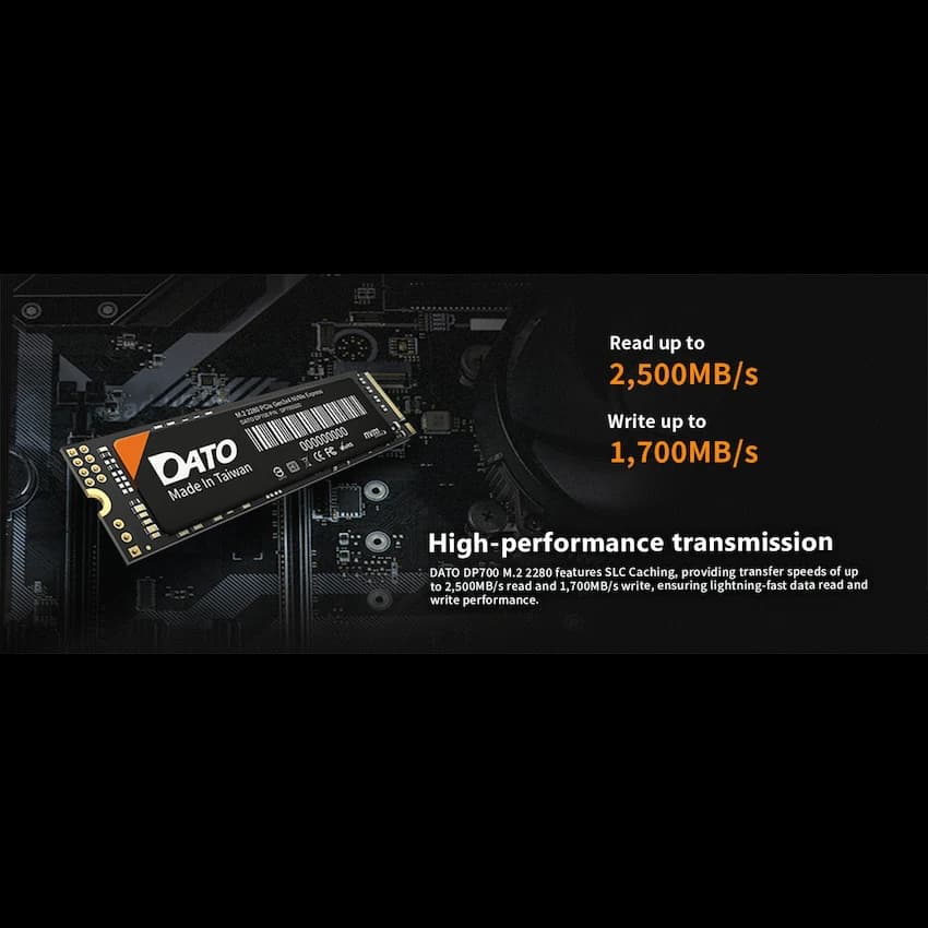 DATO DP700 NVMe M.2 2280 SSD 2tb 2