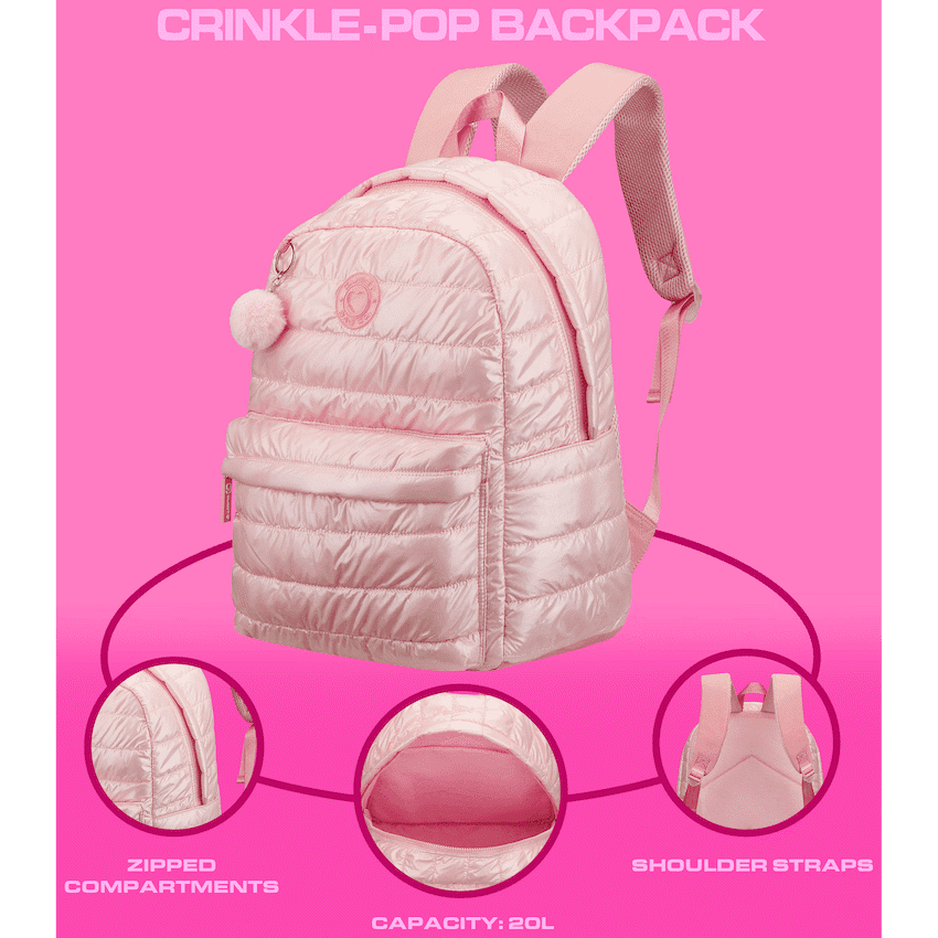 Quest Crinkle-Pop Backpack Lilac 10