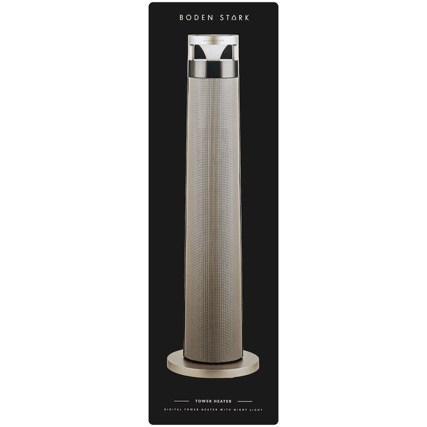 Boden Stark Tower Heater Night Light - Champagne 5