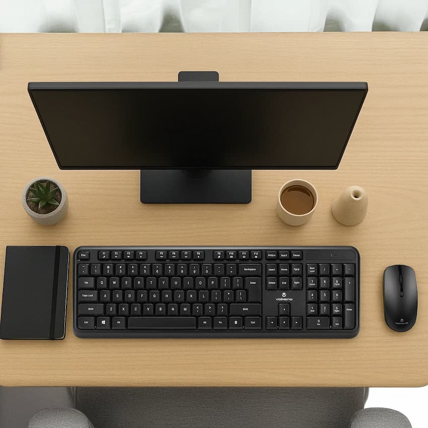 Volkano Opal Series Wireless Keyboard and Mouse Combo 23