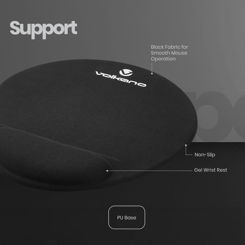 Volkano Comfort+ Series Gel Mouse Pad 5