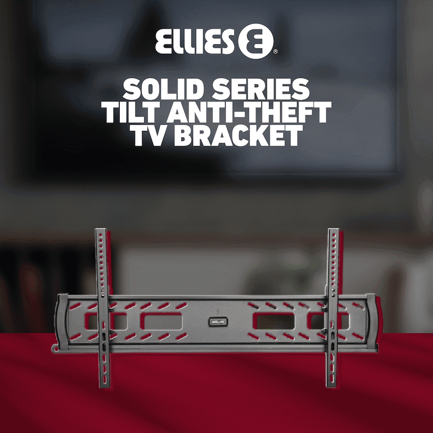 Ellies Solid Series Tilt Anti-Theft TV Bracket for 32'' - 90'' TV's 20