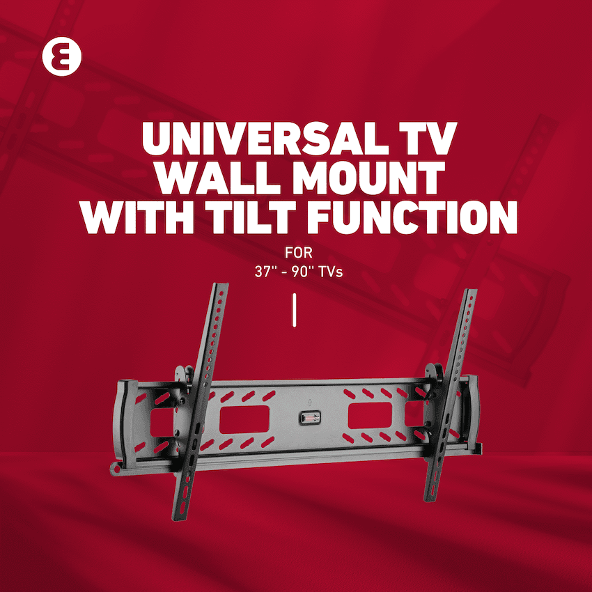 Ellies Solid Series Tilt Anti-Theft TV Bracket for 32'' - 90'' TV's 18
