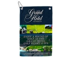 Fluffy Custom Single-Sided Golf Towel 2