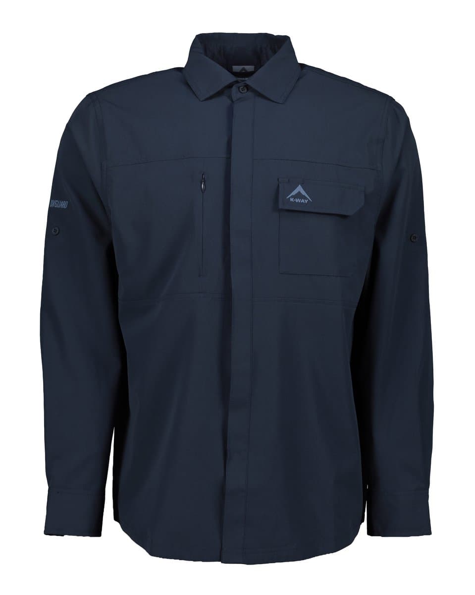 K-Way Explorer Tech LS Shirt Mens 4