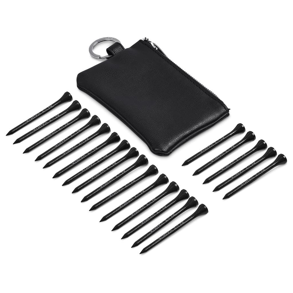 Alex Varga Dinero Pouch and Tees Golf Set 4