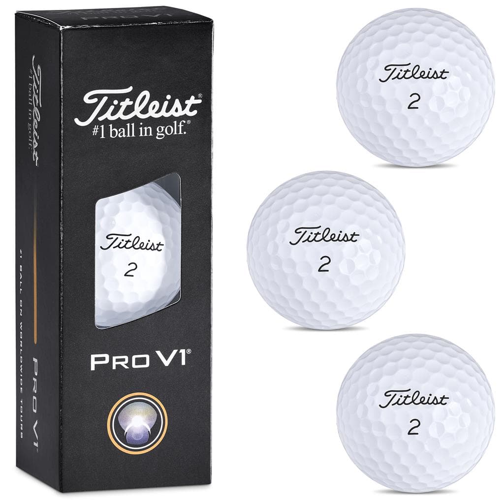 Titleist ProV1 Golf Balls Sleeve of 3 5