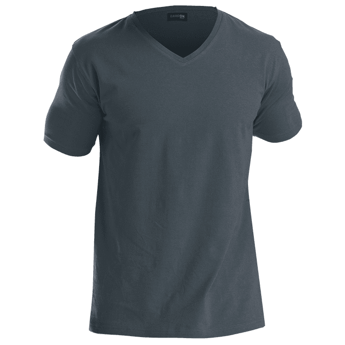 170g Slim Fit V-Neck T-Shirt Mens 5