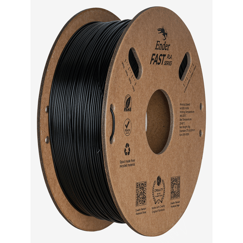 Creality Ender Fast PLA Filament 1.75mm 1.0kg Black 2