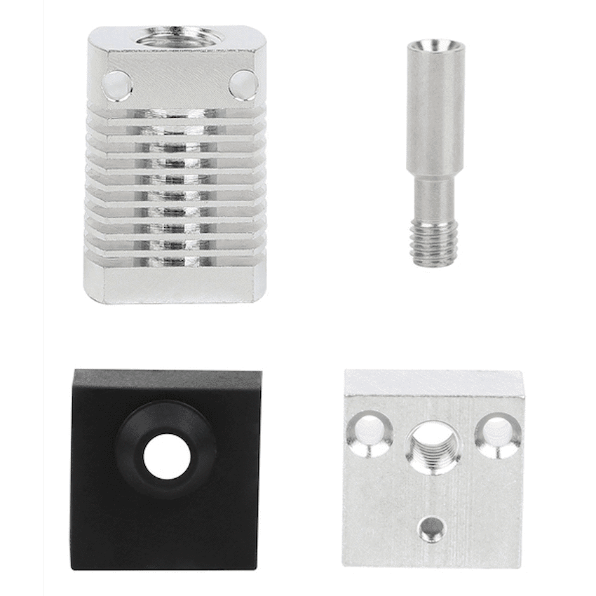 Creality Hotend Accessory Kit 4 Pc - Ender-3 V2, Ender-5 Pro, Ender-5 Plus, Ender-6, etc