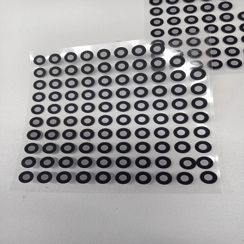 Creality Sheet of 3mm Scanner Reflective Dots - 98 Stickers