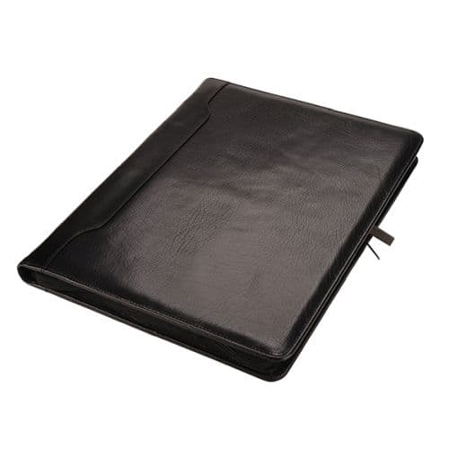 A4 Adpel Leather Zipped Folder 2