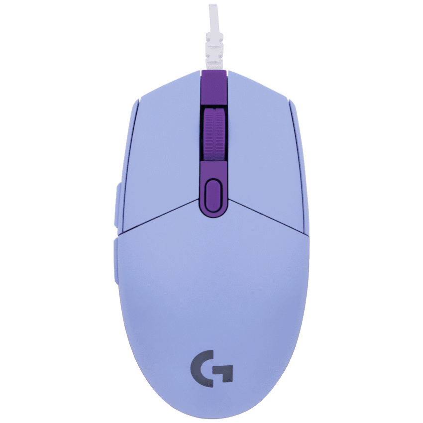 Logitech(R) G102 Lightsync Gaming Mouse - Lilac 2