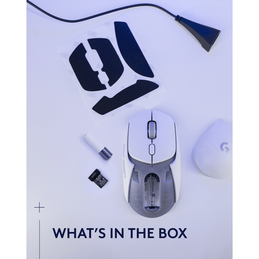 Logitech(R) G309 Lightspeed Wireless Mouse - White 3