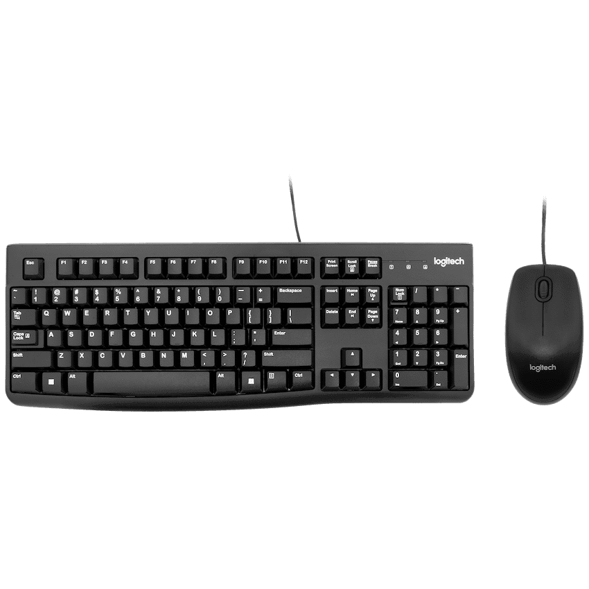 Logitech(R) MK120 Corded Combo - USB