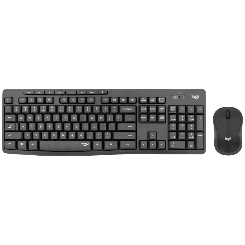 Logitech(R) MK295 Silent Wireless Combo - Graphite