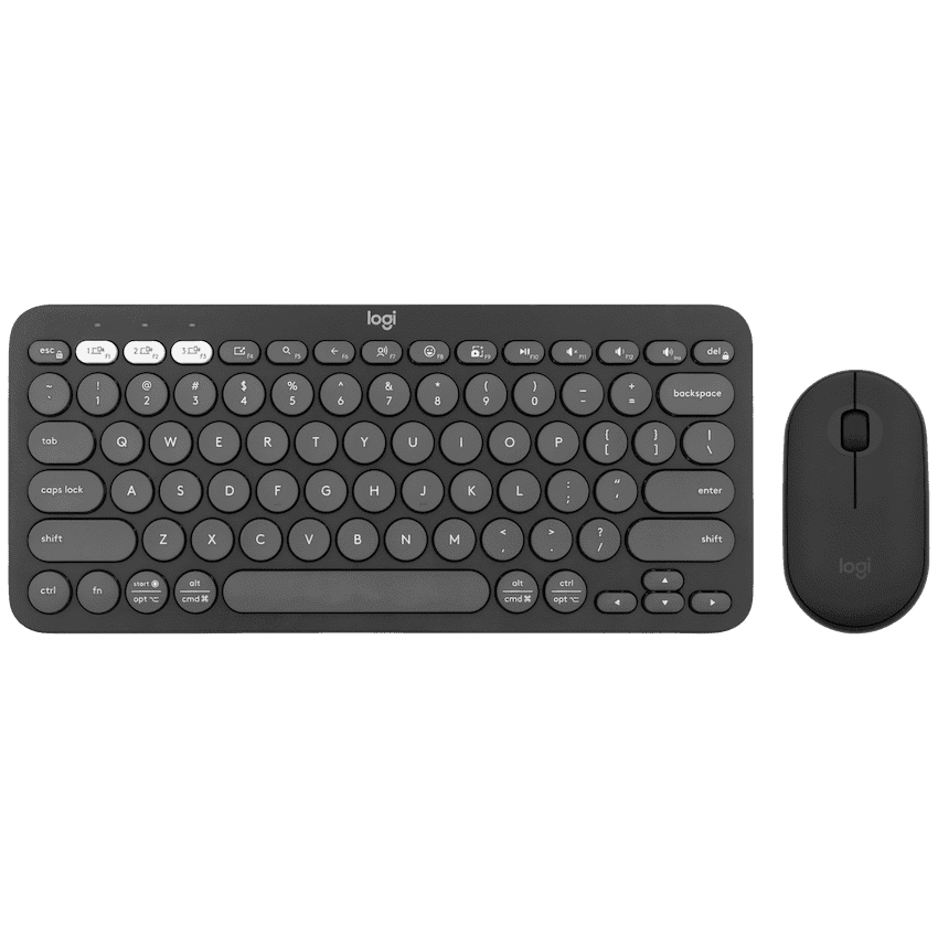 Logitech(R) Pebble 2 Combo - Tonal Graphite