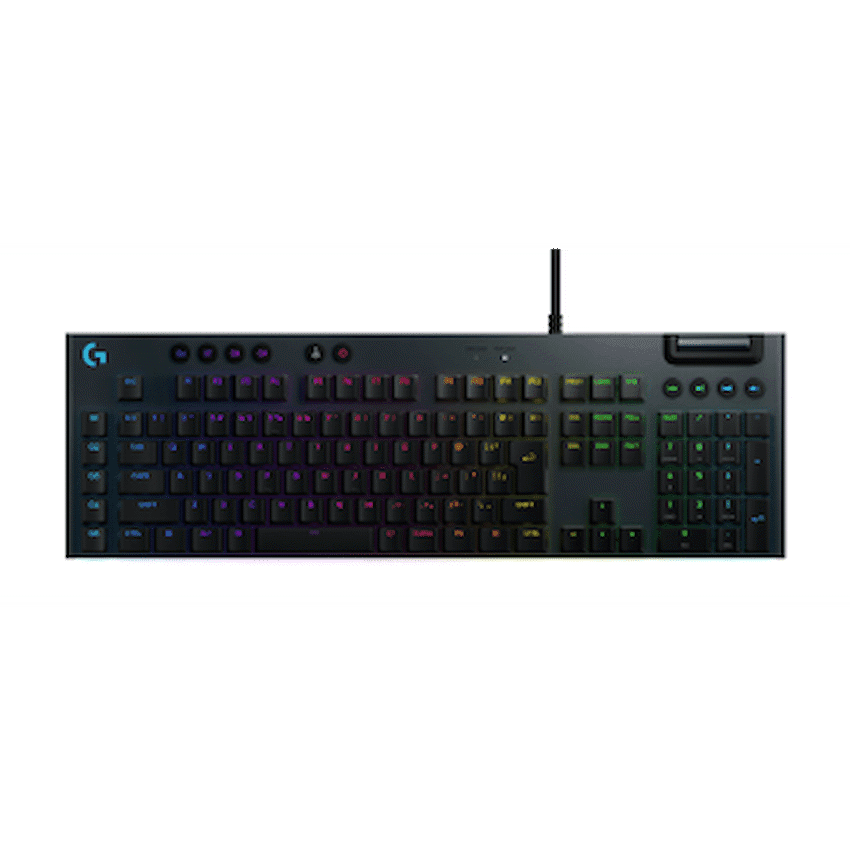 Logitech(R) G915 X Low-Profile Tactile Switch Wired Gaming Keyboard - Black