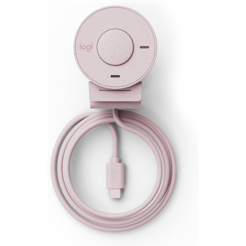 Logitech(R) Brio 300 Full HD Webcam - Rose