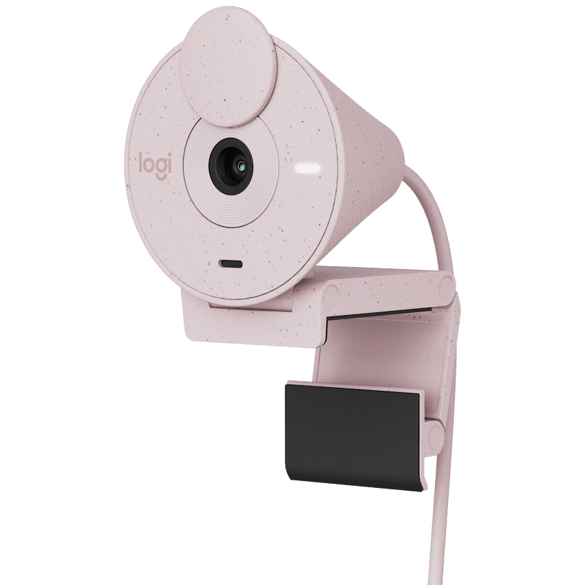 Logitech(R) Brio 300 Full HD Webcam - Rose 5