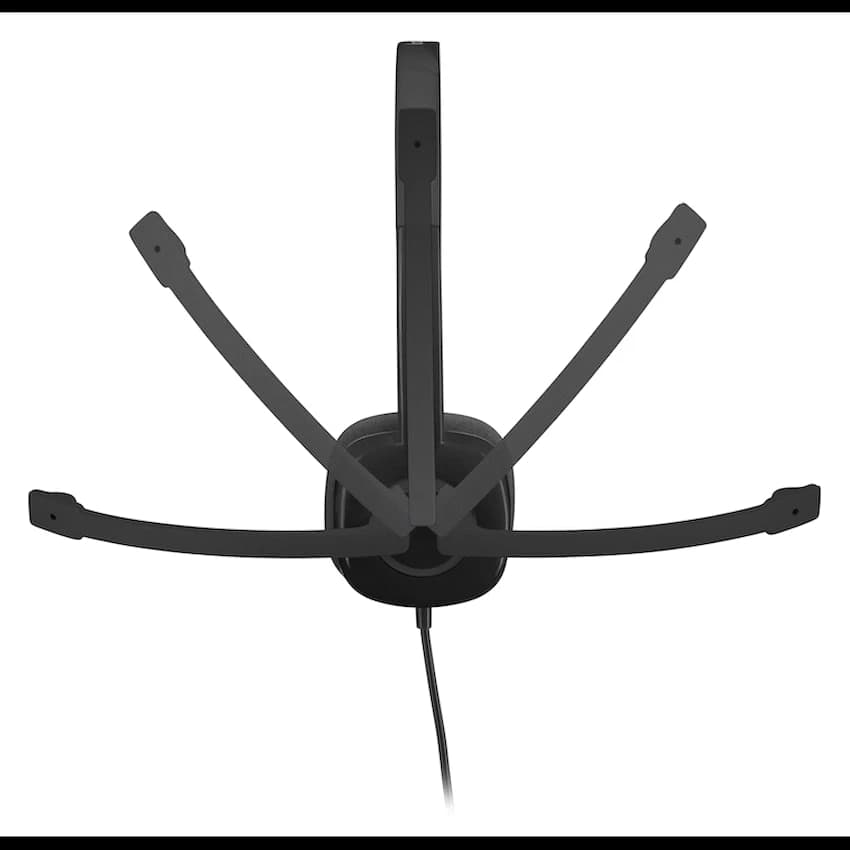 Logitech(R) H151 Stereo Wired Headset - Black 3