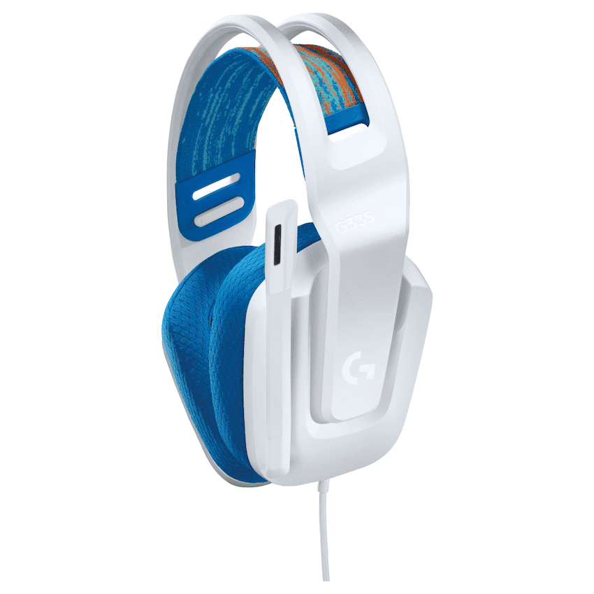 Logitech(R) G335 Wired Gaming Headset - White - 3.5 MM