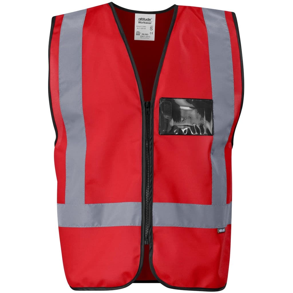 Direction En4 Hi-Viz Reflective Full Zip Vest 5